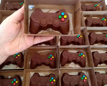 Forma De Chocolate - Forma De Chocolate Especial 3 Partes – Joystick PlayStation Pequeno Controle Video Game Ref.9661 BWB